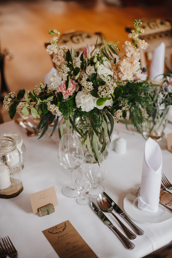 rustic table decorations